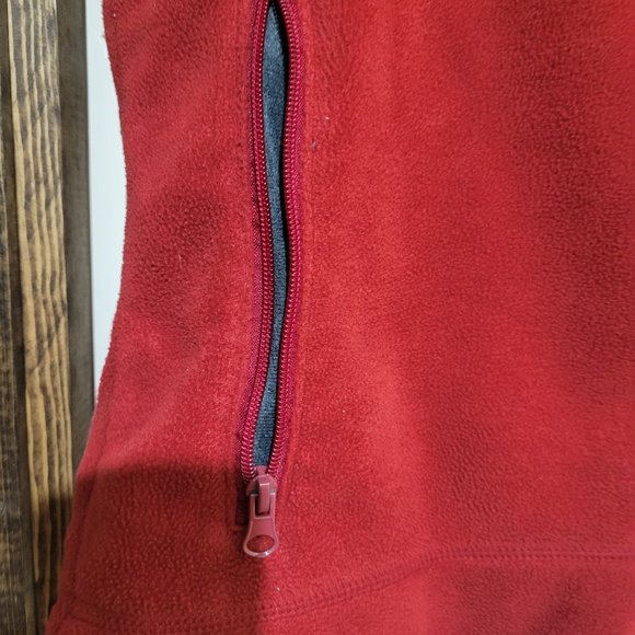 Columbia Fleece Womens Red Vest - Picture 9 of 9
